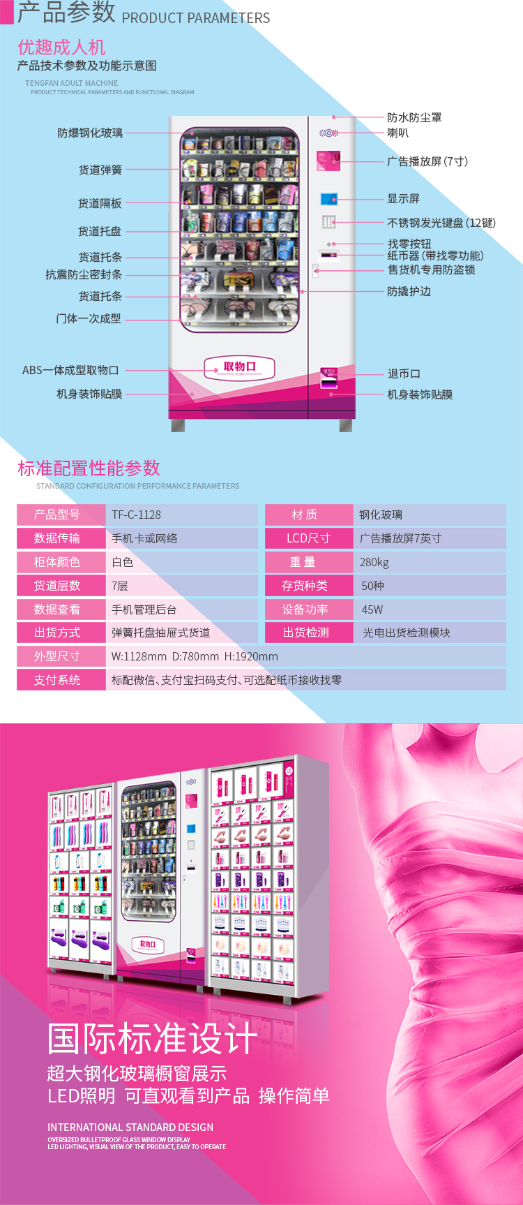 優(yōu)趣生活自動售賣成人用品機 情趣用品無人新零售(圖2)